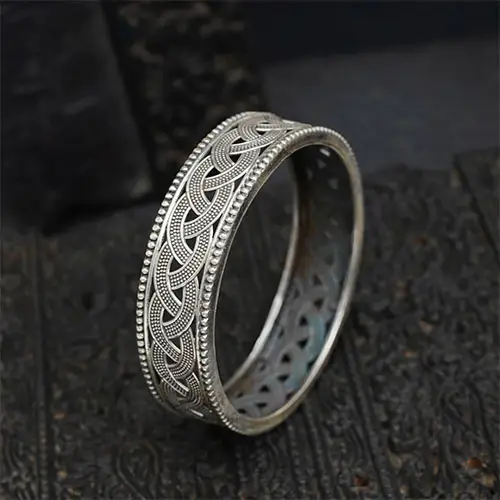 Silver Bangles Jewellery